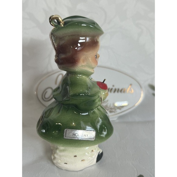 EARLY Josef Originals, HOLIDAY, with Apple, 1953 - Picture 6 of 9